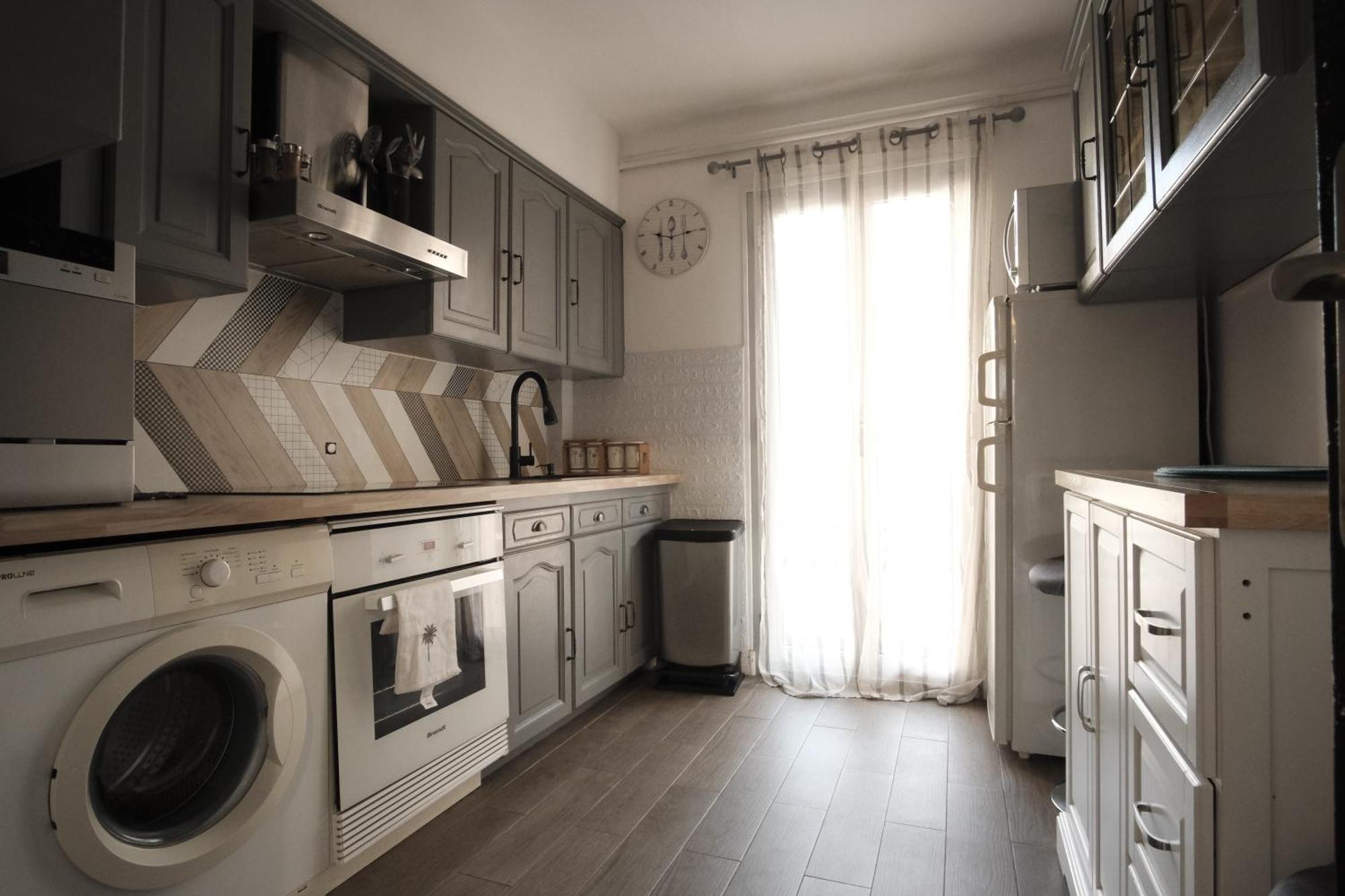 Charming Ac 2-Bedroom Apartment Antibes City Center Family, Couples Friendly Экстерьер фото